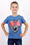 Boy's Printed Crew Neck Short Sleeve T-Shirt
