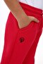 Girl's Embroidery Printed Waistband Ribbed Cuffs with Pockets Basic Jogger Sweatpants 3 Yarns Ribbed - 2