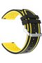 20mm Fossil-Welder-Casio-Seiko-Omega-Armani Watch Compatible Silicone Watch Band Strap A5520 - 2