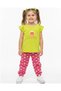 Girl's Viscos Tirel Tirel Tights with Tt-Shirt 2-3-4-5-6 Years Old Summer Bottom Top Set