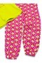 Girl's Viscos Tirel Tirel Tights with Tt-Shirt 2-3-4-5-6 Years Old Summer Bottom Top Set - 8