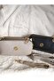 Multi-Compartment 3-Zipper Functional Hand & Shoulder Bag with Gold Logo Detail - 4