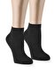 6 Pairs Bamboo Men's Seamless Booties Socks 4 Seasons Durable Heel And Toe Dark Colors - 6