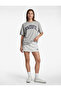 Short Sleeve Crew Neck Printed Oversize Sports T-Shirt - 2