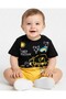 Baby Boy 3 Pieces Summer Suit with Body Printed Interlock 6-9-12-18-24 Months Baby Set