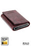 Original Unisex Automatic Mechanism Boxed RFID-Protected Anti-Theft Card Holder Wallet - 7