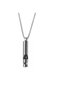 Real Usable Whistle High Decibel Sound Stainless Steel Women & Men Necklace - 2