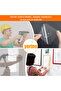 20Pcs Wall Mountable Hooks Plastic Hanger Kitchen Picture Photo Poster Clock Hanger - 2
