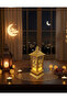 LED lamp, Ramadan lantern design with the phrase "Ramadan Kareem", 13 cm tall - 3