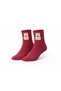 6 Pairs of Teddy Cotton Sports College Tennis Socks - 2