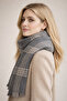 Plaid Scarf Square Patterned Women's Shoulder Shawl - Soft Textured Winter Women's - 6