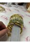 Stone Flower Enamel Handcuffs 1 Piece (Random Shipping) - 4