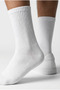 Men's White Cotton Socks 5-Pack - 2