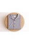 Men's Short Sleeve Polo Neck Buttoned Shirt Slim Fit Casual Knitwear Top - 5