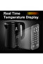 Smart Digital Electric Kettle with 5 Temperature Settings – 1.7L Glass Water Boiler with LED Touch Display, App Remote Control - 4