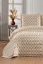 Nüans 3-Piece Double Bedspread Beige