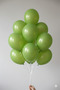 12 Inch Pistachio Green Metallic Balloon - 10 Pieces