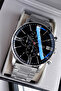 Men's Wristwatch 3 ATM Waterproof Silver Color Steel Strap Special Box and Hms2773c1 - 5