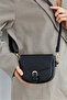 Women's Black Mini Crossbody Shoulder Bag 3011
