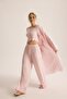 Raina Pembe Kimono Basic Üçlü Takım - 3