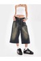 Y2K Retro Baggy Unisex Jean Shorts - 2