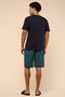 Men's Dark blue Printed Lounge Set - 3