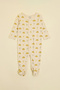 Boy's Multicolor 3 Pack Printed Sleepsuit - 2