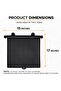 Car side window sunshades, adjustable roller blinds - (2-pack) - 2