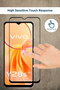 واقي شاشة زجاجي ممتاز لهاتف Vivo Y28s - 3
