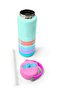 Water Green Patterned Steel Thermos with Folding Spout 650 ml 38371 - 5