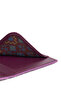 Luis Unisex Genuine Leather Card Holder Purple - 5