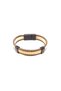 Golden Axis – Black & Gold Tone Modern Men's Bracelet-1382 - 2