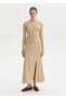 Beige Slim Fit Knitwear Cardigan - 3