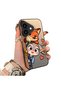 iPhone 16 Compatible High-Quality Cartoon Fox and Rabbit Couple Printed Case - 2