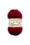 Yonca Velvet Knitting Yarn Dark Red 100% Polyester 100g 120m (70344)