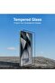 [2 Per Pack] Tempered Glass For iPhone 15 Pro Screen Protector-Black - 3