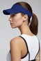 Cobalt Blue Tennis Visor Hat Adjustable Lightweight Sports Sunshade Unisex - 3