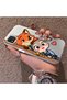 Realme C20/C20A Compatible High Quality Cartoon Fox and Rabbit Couple Printed Case