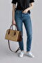 Corda Extra Light Rope Weave Genuine Leather Detailed Women's Hand and Shoulder Bag - 3