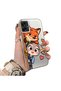 Samsung Galaxy A06 4G/5G Compatible High-Quality Cartoon Fox and Rabbit Couple Printed Case - 2