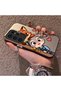 Samsung Galaxy S23 Ultra Compatible High-Quality Cartoon Fox and Rabbit Couple Printed Case