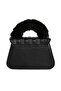 Women Black Quilted Faux Leather Sling Bag