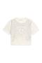 BG Store Girls' White T-Shirt - 5