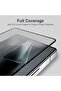 [2 Per Pack] Tempered Glass For iPhone 15 Pro Screen Protector-Black - 6