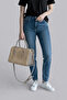 Corda Extra Light Rope Weave Genuine Leather Detailed Women's Hand and Shoulder Bag - 3