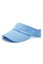 Baby Blue Tennis Visor Hat Adjustable Lightweight Sports Sunshade Unisex - 3