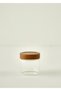 Austin Wooden Lid Jar Natural (500 Cc)