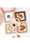 4 Pack Dumpling Plate with Dipping Saucer - 5