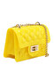 Women Yellow Quilted Sling Bag - 4