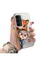 Samsung Galaxy S23 Compatible High Quality Cartoon Fox and Rabbit Couple Printed Case - 2